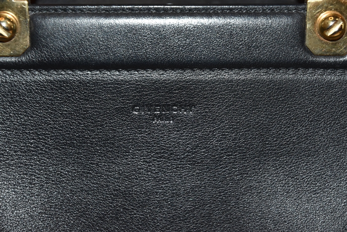 Black Leather Givenchy Tote, size S