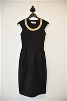 Black Saint Laurent Sheath Dress, size 4