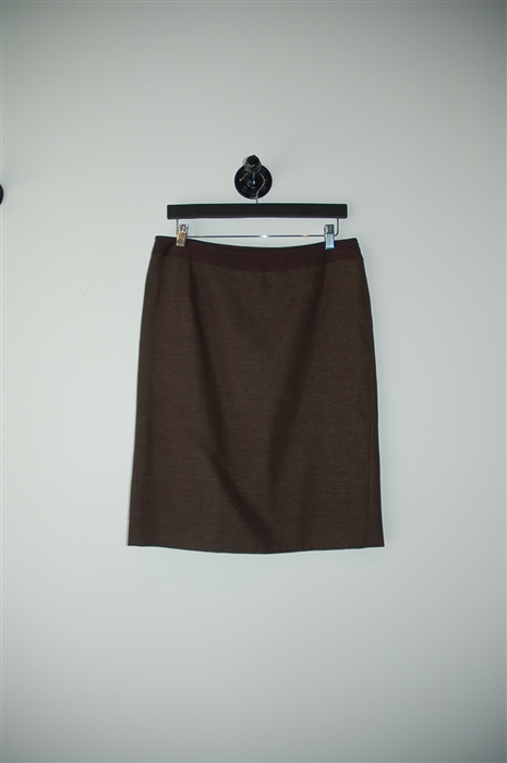 Chocolate Alberta Ferretti Pencil Skirt, size 8
