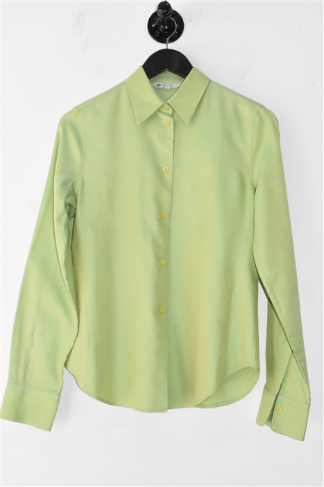 Light Lime Loro Piana Shirt, size 6