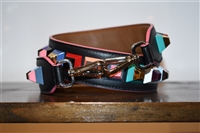 Black Leather Fendi Shoulder Strap, size O/S