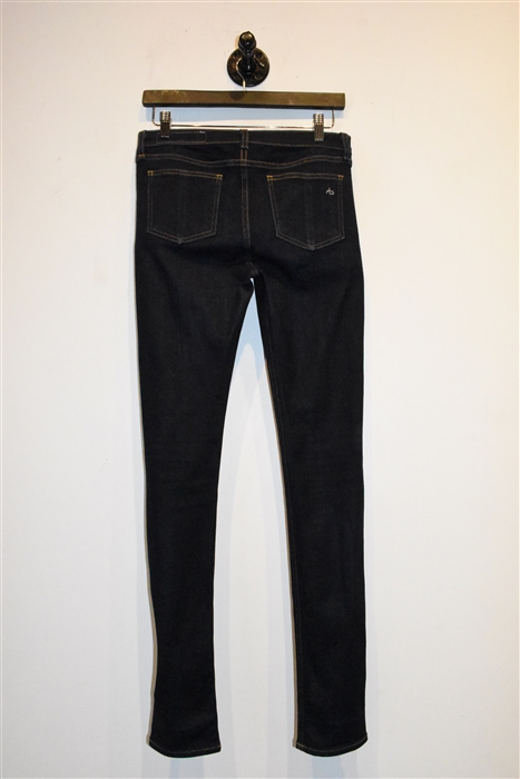Dark Denim Rag & Bone Skinny Jean, size 27