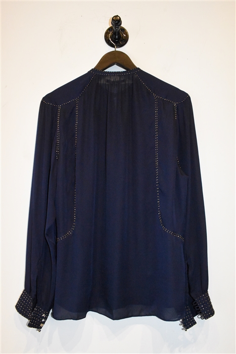Navy Isabel Marant Blouse, size 4