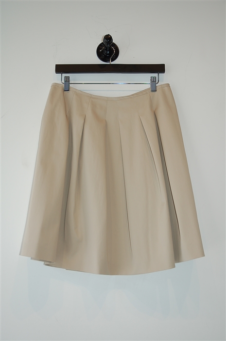 Beige Miu Miu Wrap Skirt, size 8