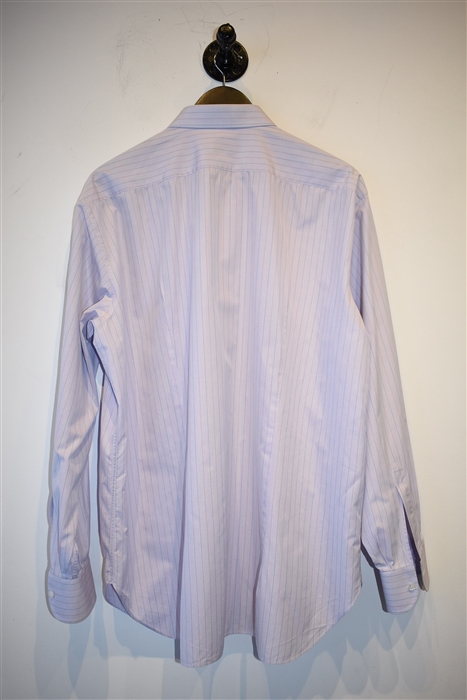 Lilac Brioni Button Shirt, size XL