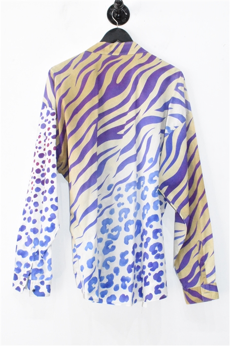 Animal Print Gianni Versace - Vintage Button Shirt, size XL