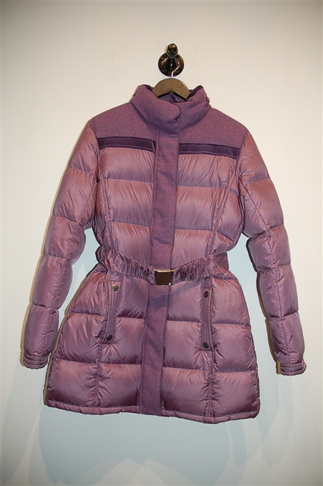 Lavender Etro Puffer Coat, size 10
