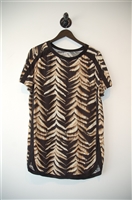 Animal Print Seventy Tunic Top, size 6