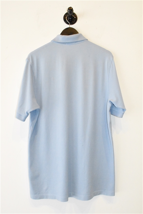 Powder Blue Burberry Polo, size M
