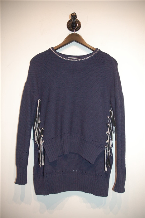 Navy Derek Lam - 10 Crosby Pullover, size XS
