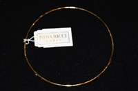 Gold Nina Ricci - Vintage Bangle, size O/S