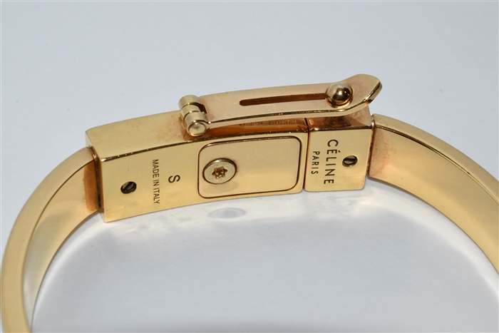Gold Celine Bracelet, size O/S