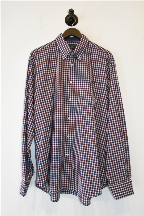 Check Paul & Shark Button Shirt, size XL