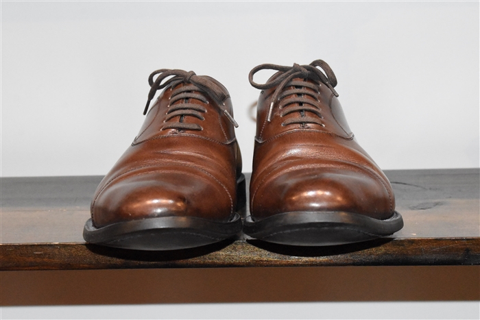 Burnished Brown Church's Oxford, size 8.5