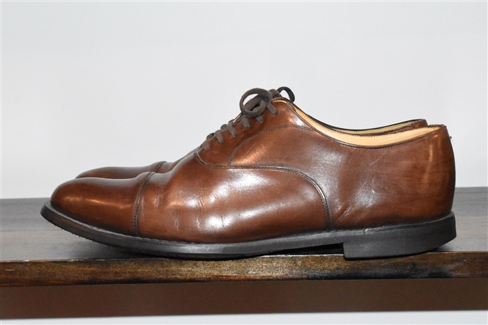 Burnished Brown Church's Oxford, size 8.5