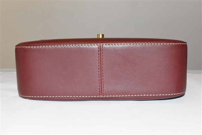 Burgundy Cartier Shoulder Bag, size S