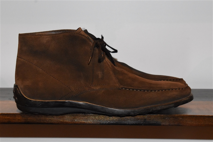 Espresso Tod's Desert Boot, size 10