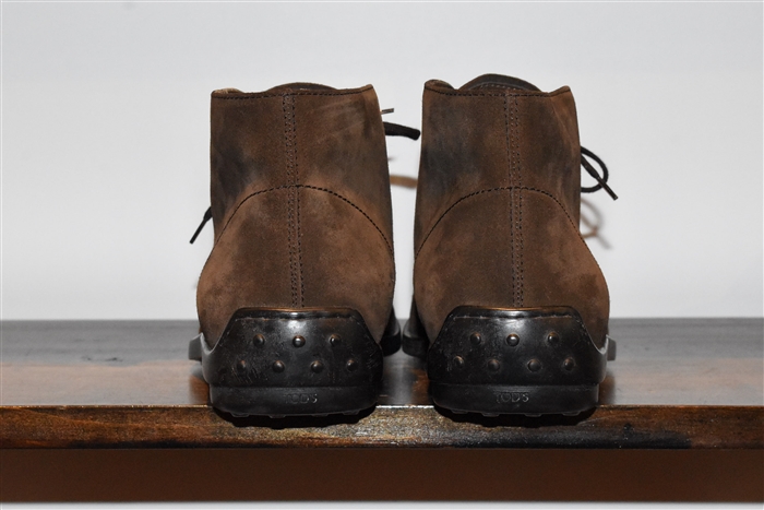 Espresso Tod's Desert Boot, size 10