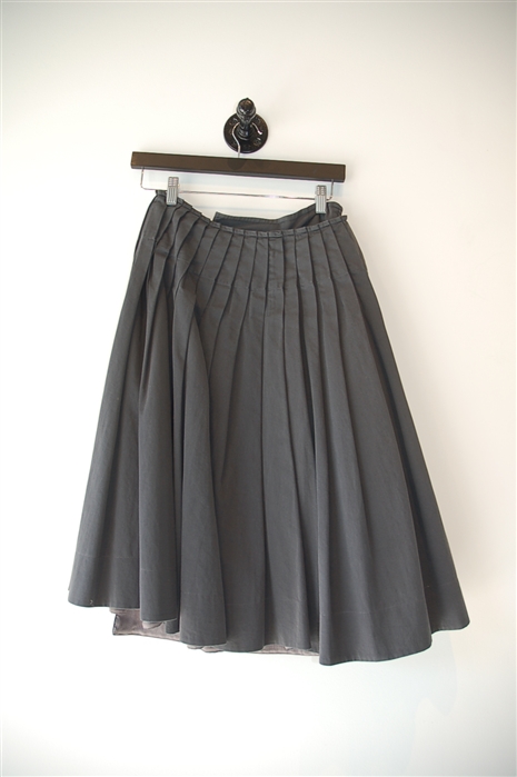 Slate Prada Wrap Skirt, size 6