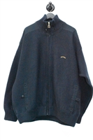 Navy Paul & Shark Zippered Sweater, size 3XL