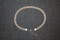 Pewter Fendi Belt, size XS