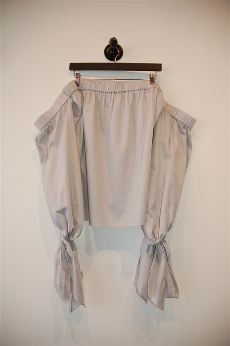 Silver Milly Off-Shoulder Top, size L