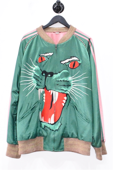 Jade Gucci Bomber Jacket, size 2XL