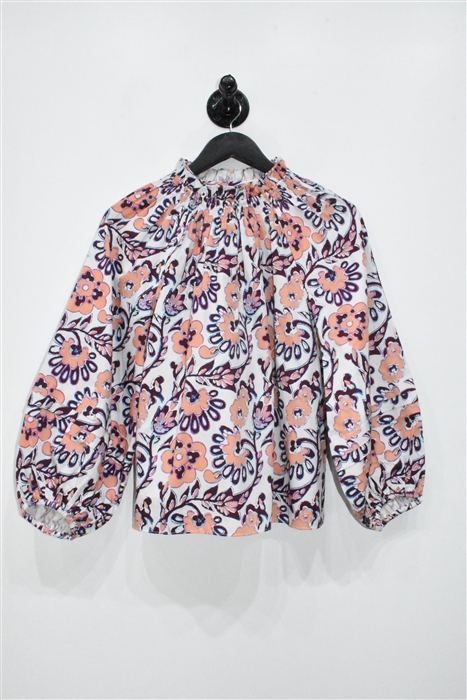 Floral Figue Blouse, size XS
