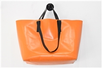 Bright Orange Dries van Noten Tote, size XL