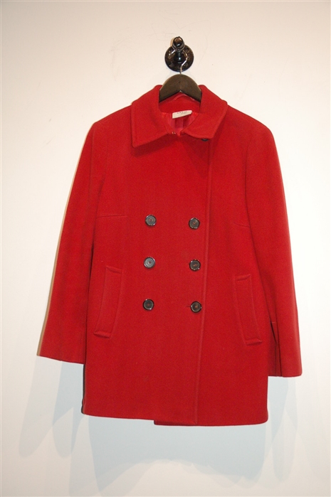 Deep Red Akris - Punto Jacket, size 12
