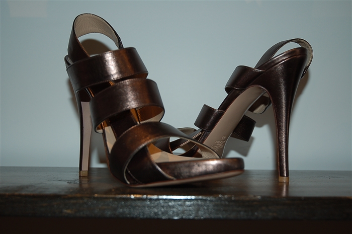 Bronze Valentino Sandal, size 10.5