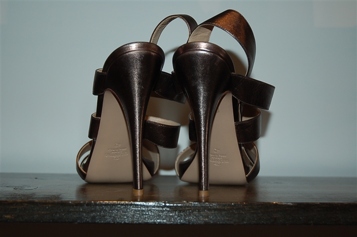 Bronze Valentino Sandal, size 10.5