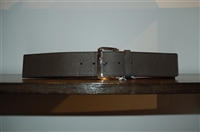 Black Leather Max Mara Belt, size M