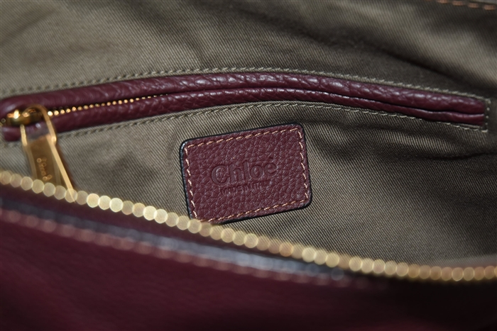 Burgundy Chloe Handbag, size M