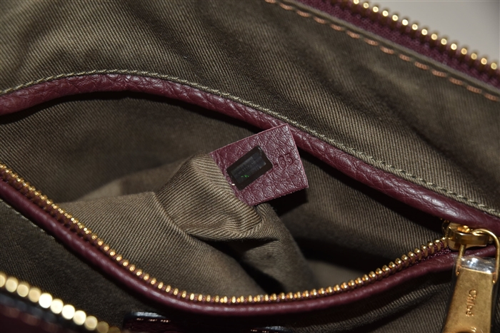 Burgundy Chloe Handbag, size M