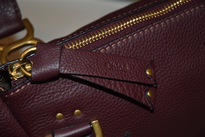 Burgundy Chloe Handbag, size M