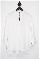 Soft White Kobi Halperin Button Shirt, size S