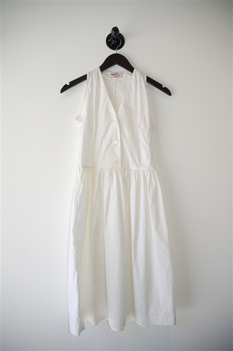 Summer White Prada Summer Dress, size S