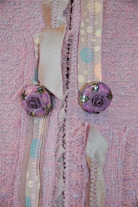 Lilac Moschino Skirt Suit, size 4