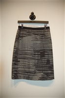 Black & Gray Alexander Wang Pencil Skirt, size 8