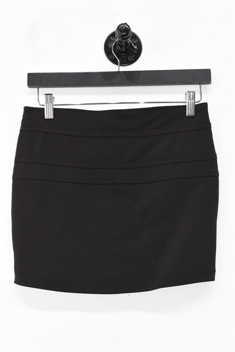 Basic Black Elisabetta Franchi Mini Skirt, size XS
