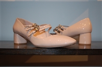 Blush Miu Miu Mary Janes, size 8.5
