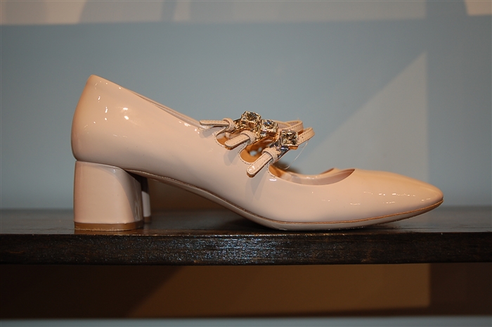 Blush Miu Miu Mary Janes, size 8.5