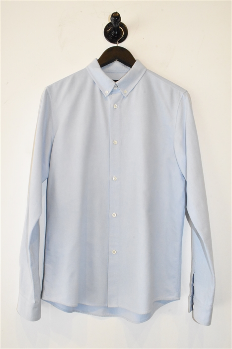 Sky Blue A.P.C. Button Shirt, size M