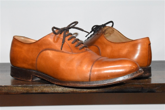 Saddle Brown Church's Oxford, size 8.5