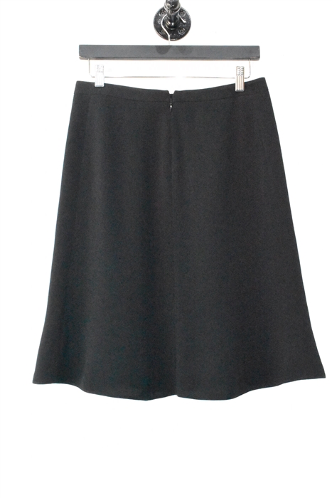Basic Black Giorgio Armani Flared Skirt, size 6