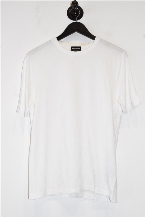 Soft White Giorgio Armani T-Shirt, size L