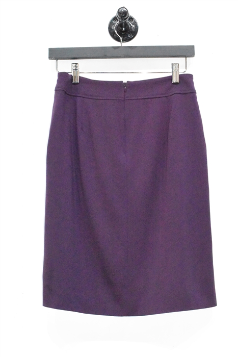 Aubergine Piazza Sempione Pencil Skirt, size 4