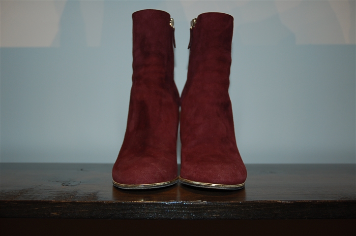 Burgundy Givenchy Ankle Boots, size 6