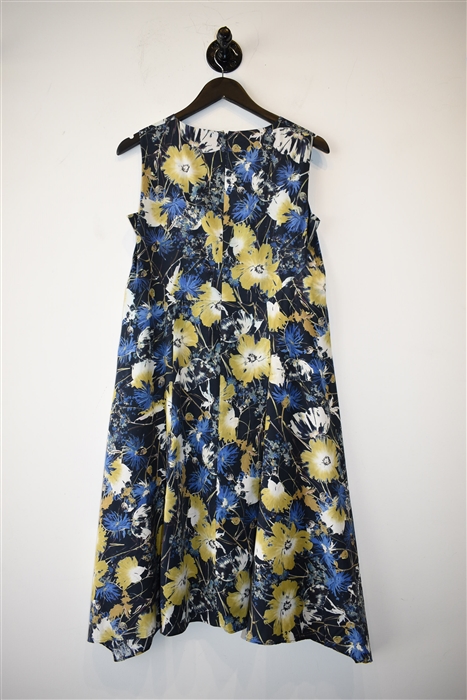Floral Lafayette 148 Trapeze Dress, size S